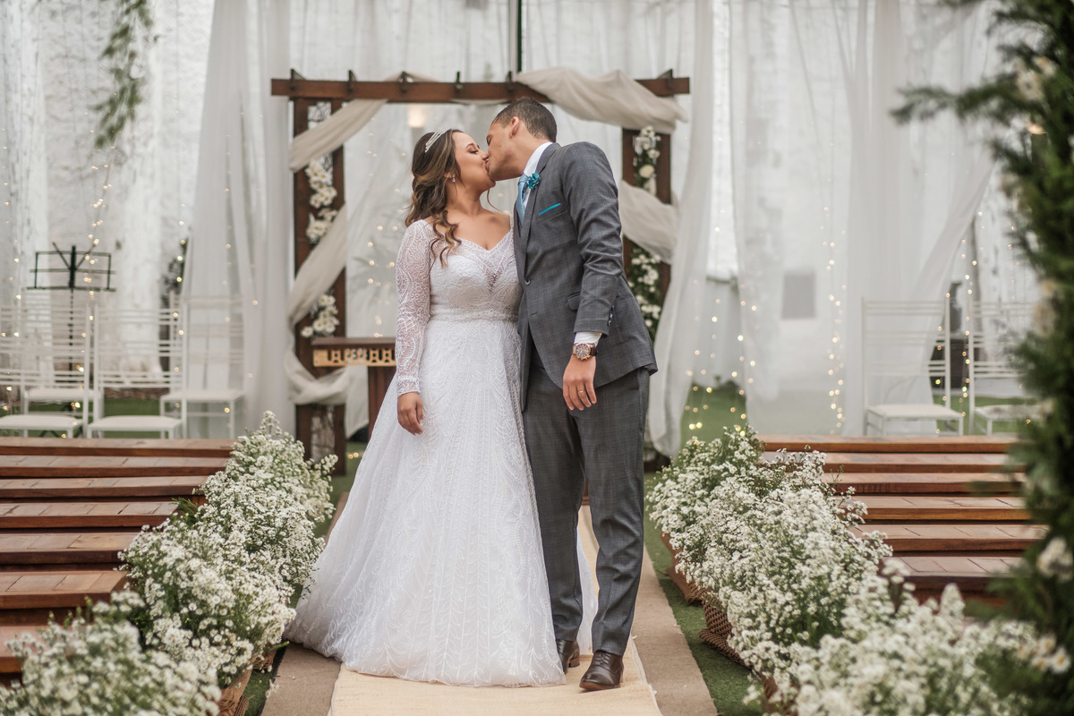 Casamento no Espaço Rodrigues Buffet da Gabrielle e Welington 
