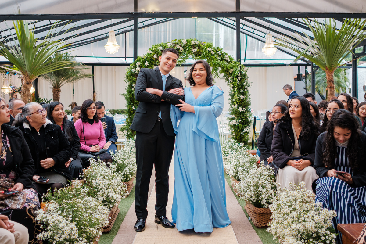 Casamento no Espaço Rodrigues Buffet da Gabrielle e Welington 