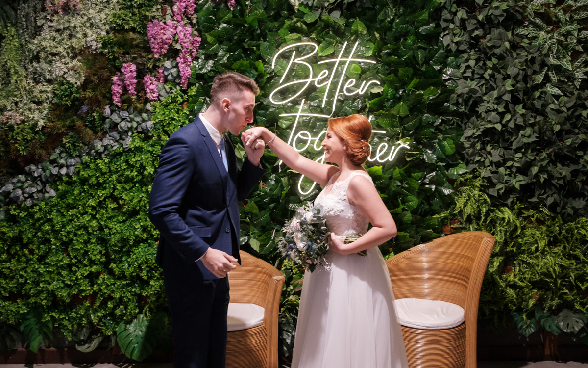 Casamento no Buffet Recanto dos Sonhos da Amanda e Gianluca