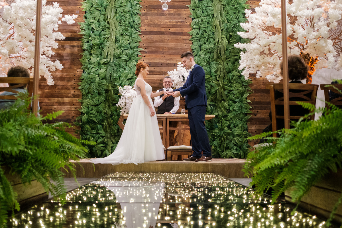 Casamento no Buffet Recanto dos Sonhos da Amanda e Gianluca