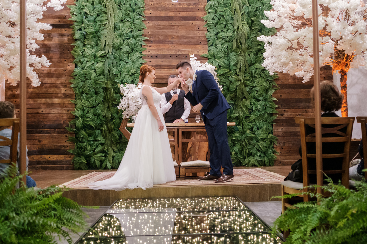 Casamento no Buffet Recanto dos Sonhos da Amanda e Gianluca