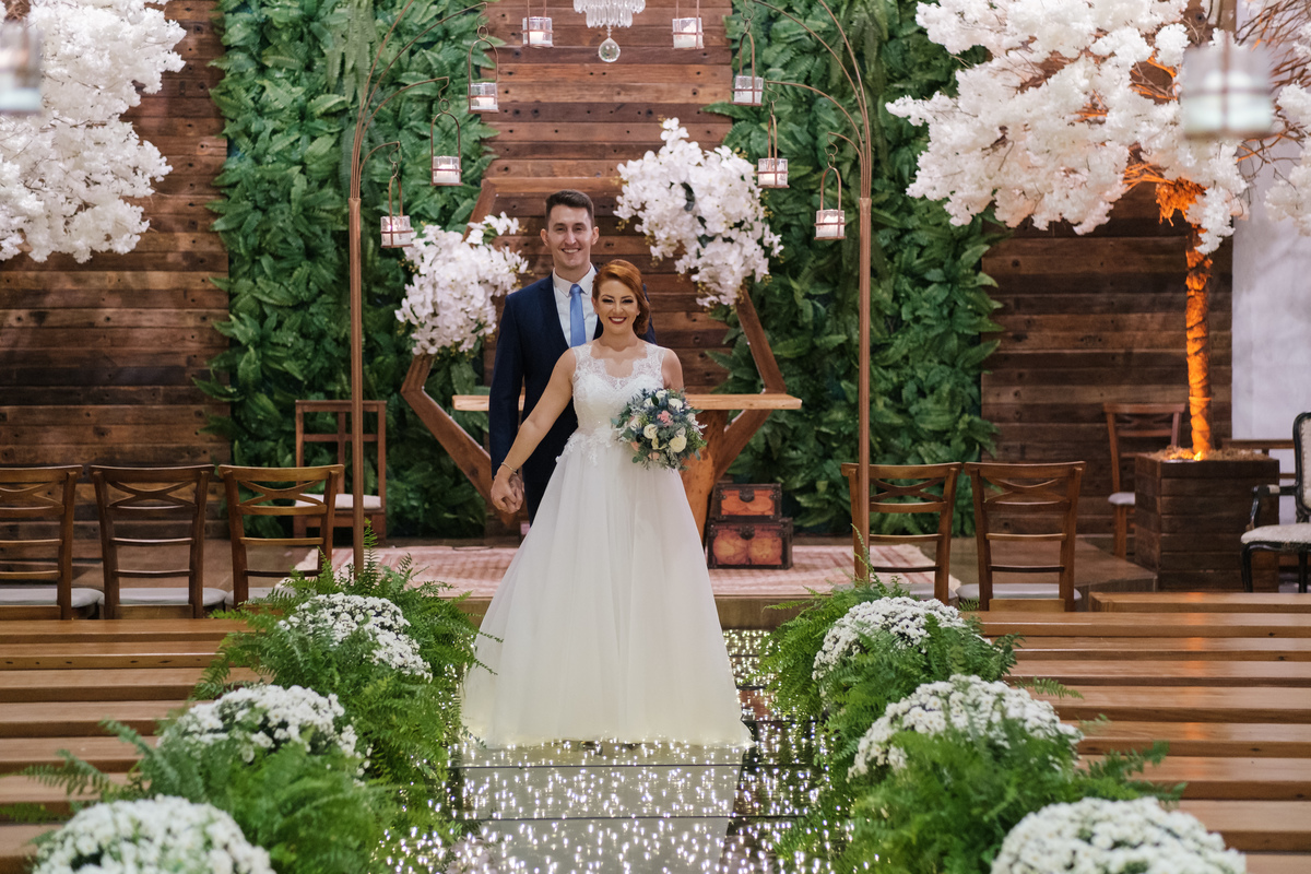 Casamento no Buffet Recanto dos Sonhos da Amanda e Gianluca