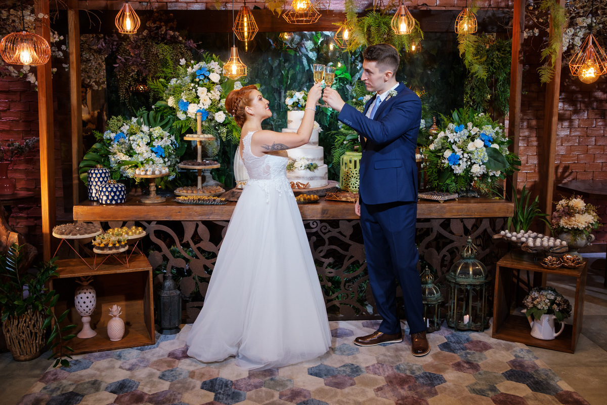 Casamento no Buffet Recanto dos Sonhos da Amanda e Gianluca