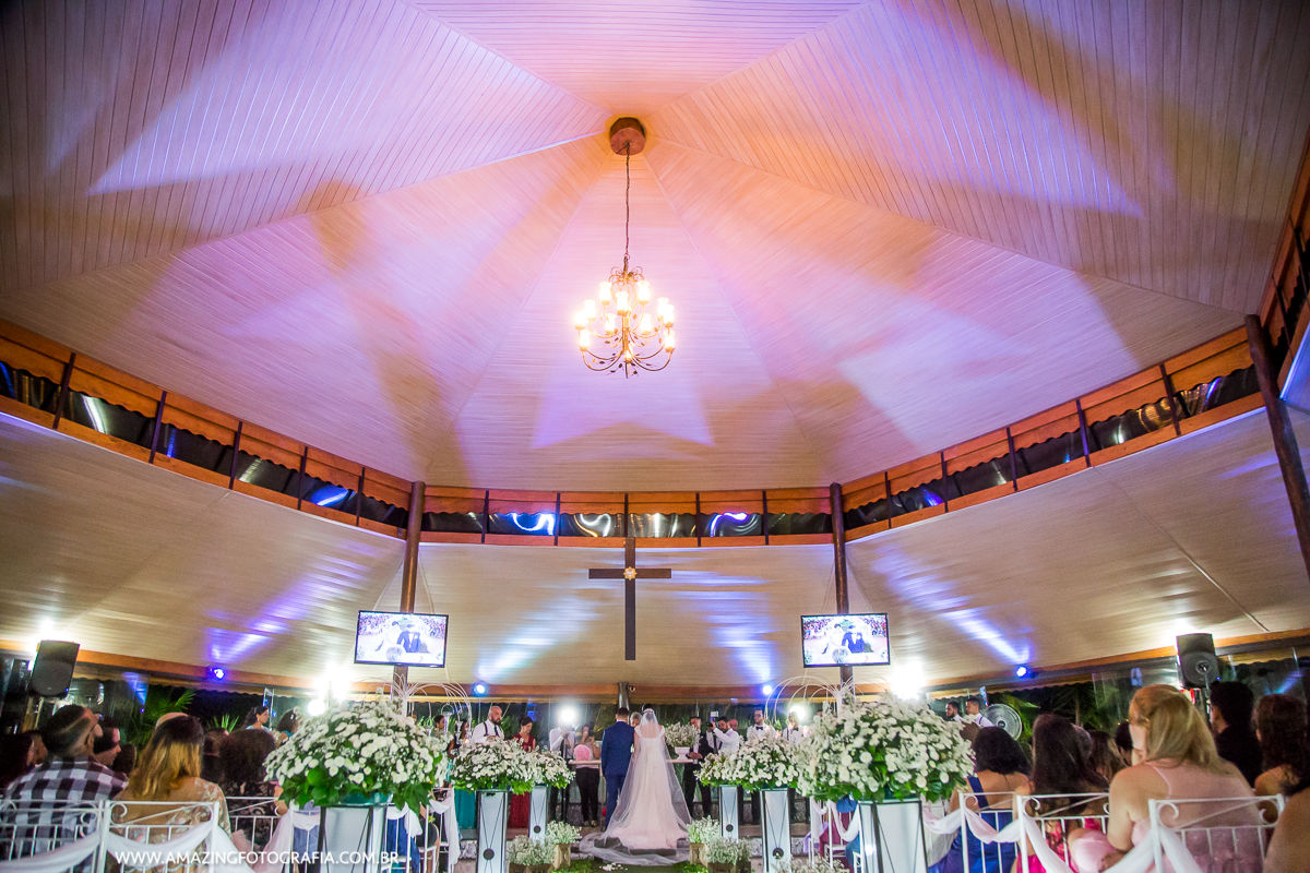 Cupula do Casamento Rustico da Marcela e rafael