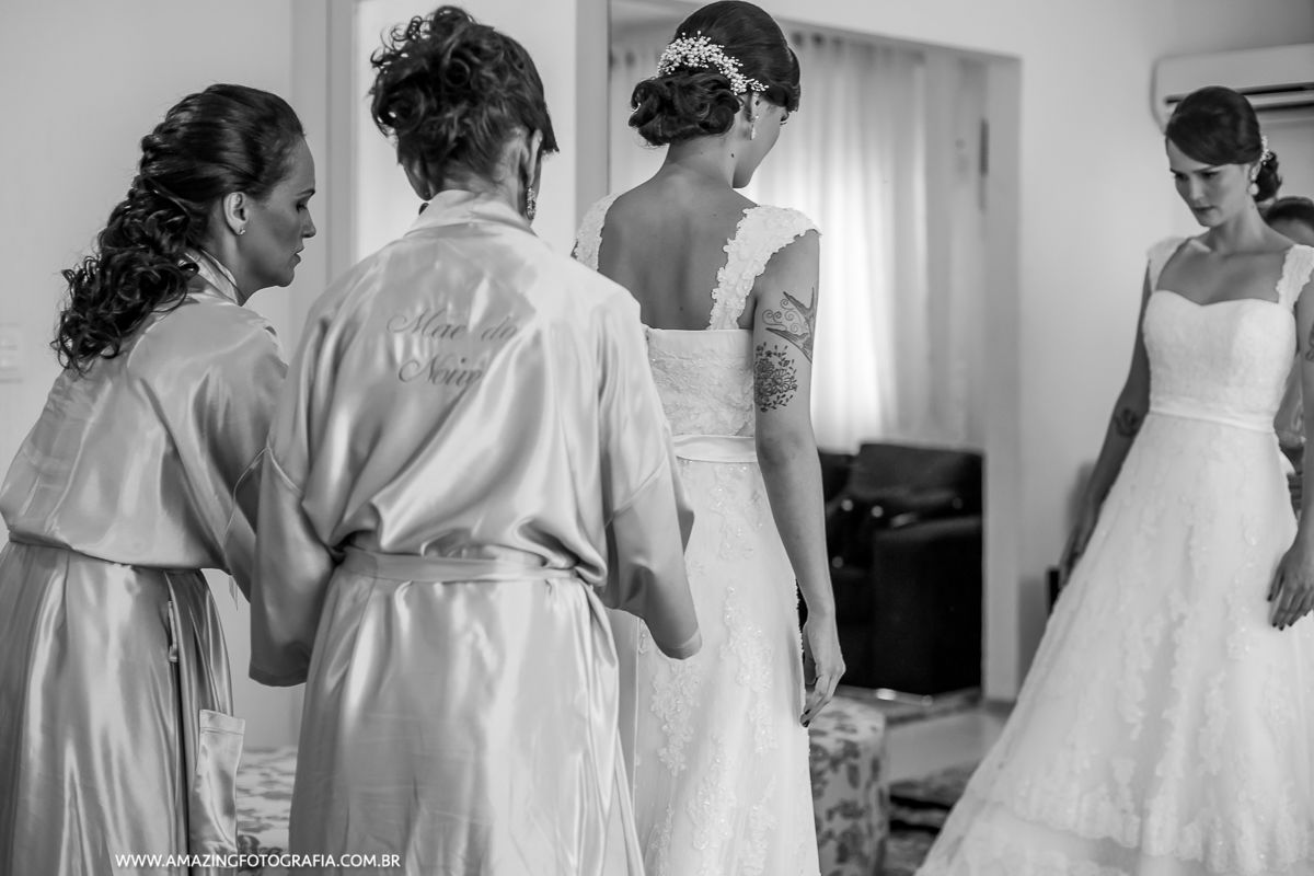 Jacques Janine é o local onde realizamos o inicio da Fotografia de Casamento da Marcela