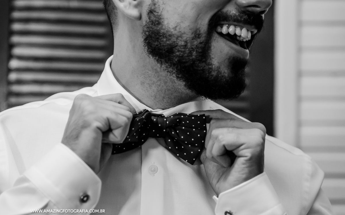 Fotografia de Casamento realizado no Sitio Mon Chale com o Making Of  do Noivo