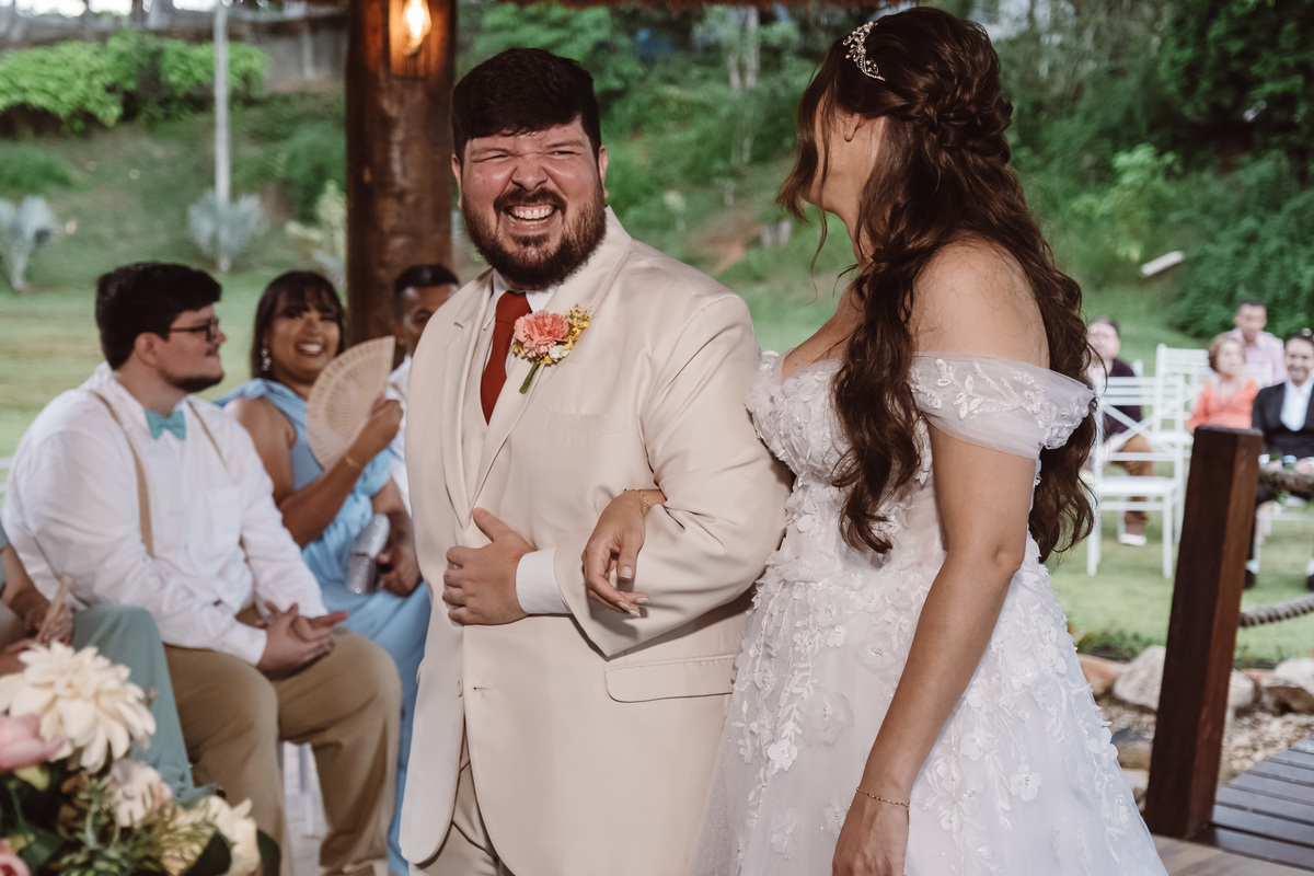 Casamento no Recanto dos Passaros em Hortolândia da Mariana e do Luciano