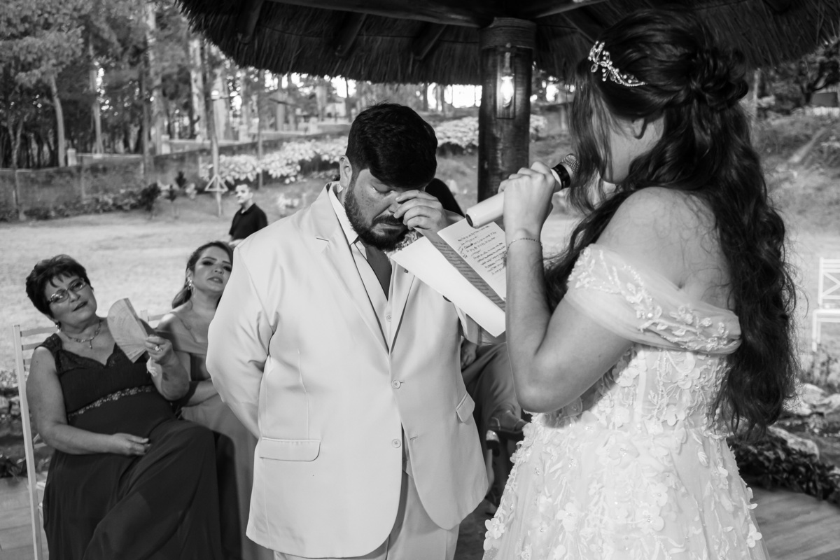 Casamento no Recanto dos Passaros em Hortolândia da Mariana e do Luciano