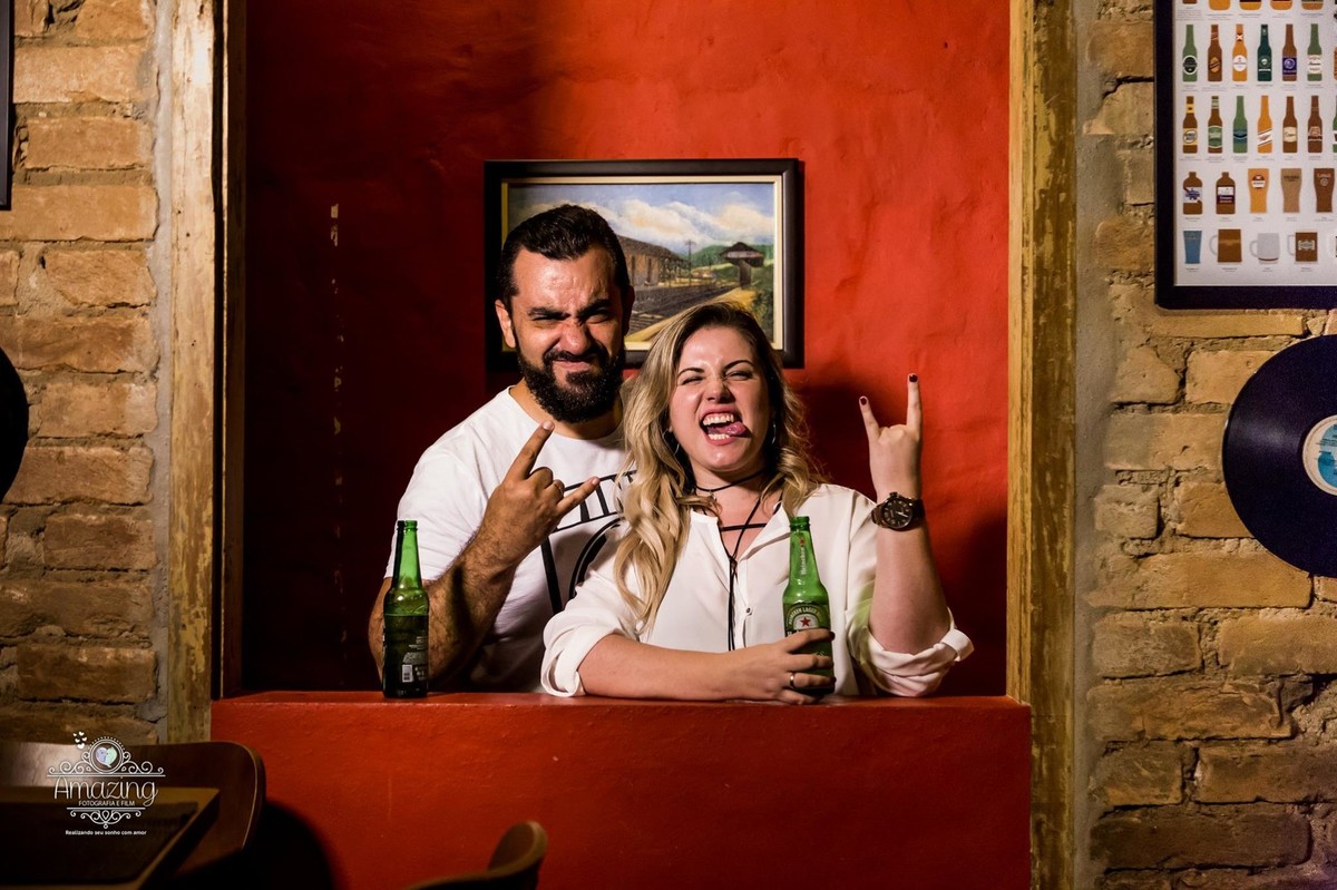 Book de Casal em Guararema com o casal Bruna e Thiago foi muito divertido