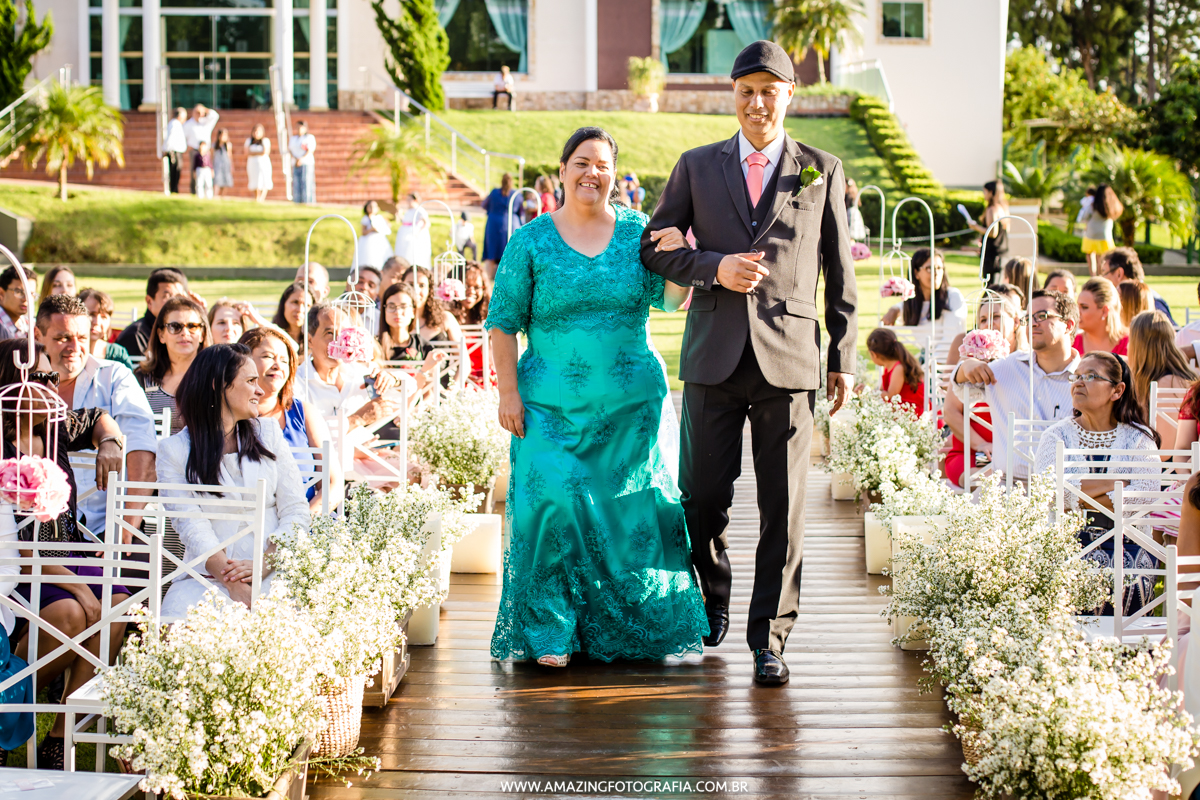 Estrada dos Pais na Chácara Torres no Casamento da Tais e Leandro