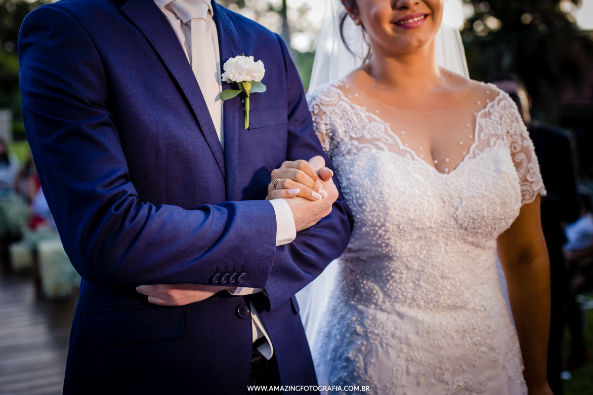 Cerimonia de Tais e Leandro Realizada na Chácara Torres em Ferraz de Vasconcelos