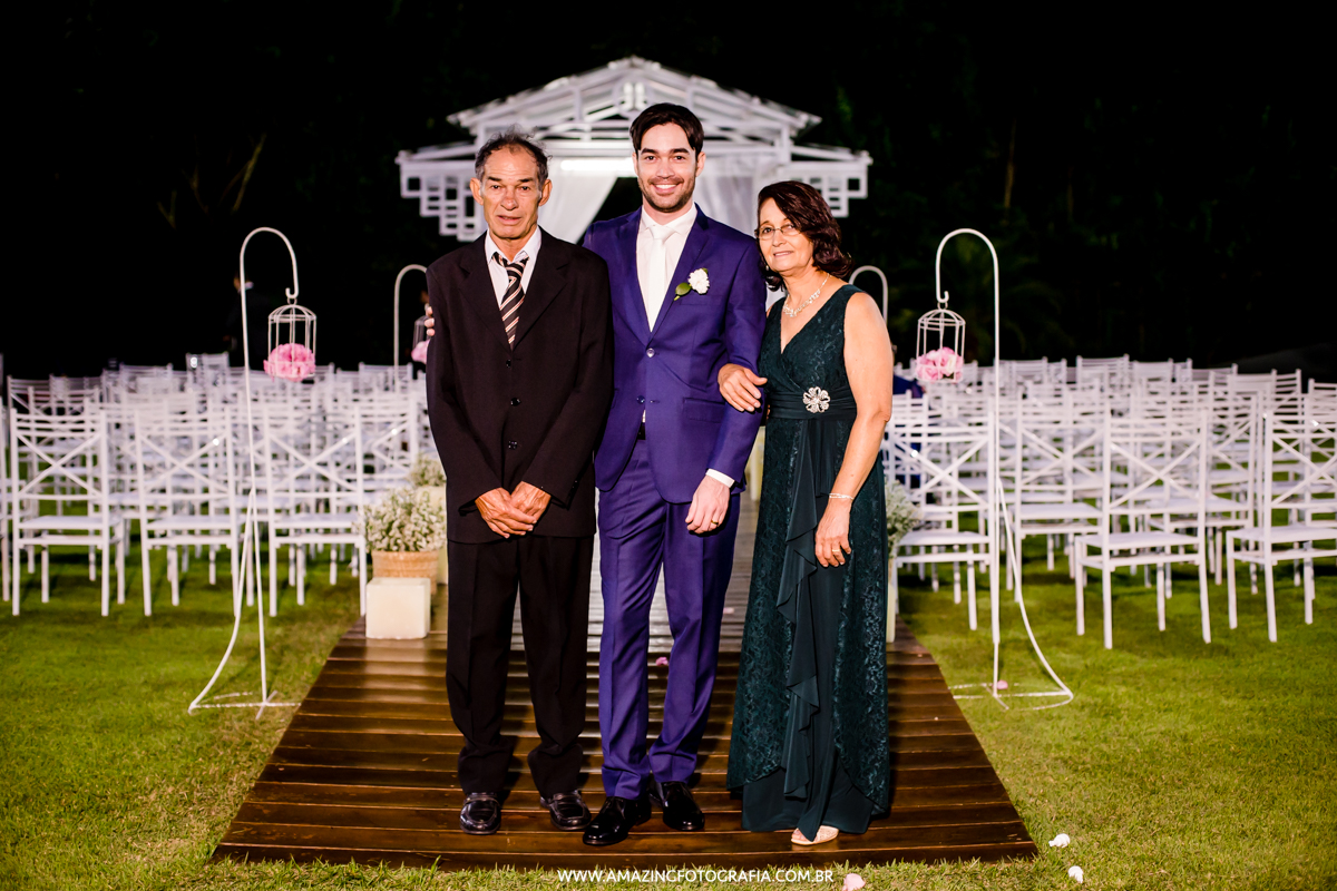 Foto de Familia no Casamento da Tais e Leandro