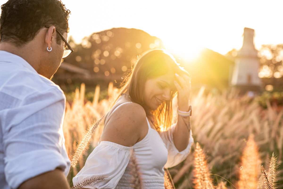 Ensaio Pre Wedding em Holambra da Milena e do Renato