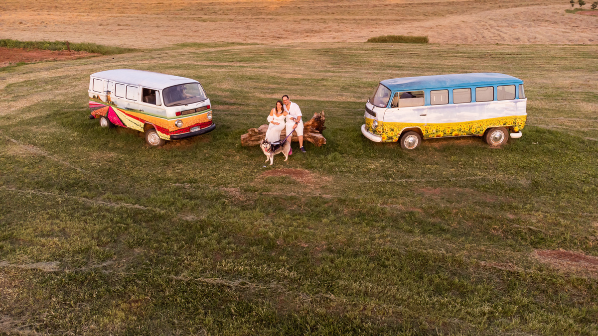 Ensaio Pre Wedding em Holambra da Milena e do Renato