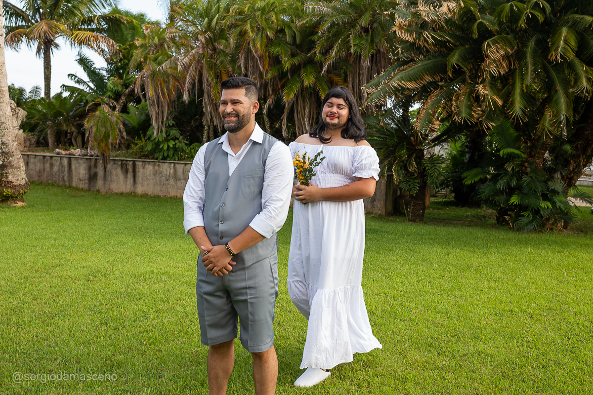 Casamento na Mansão do Capricornio em Caraguatatuba da Cleide e do Rafael