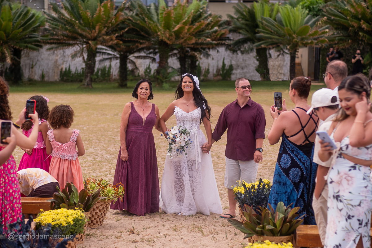 Casamento na Mansão do Capricornio em Caraguatatuba da Cleide e do Rafael