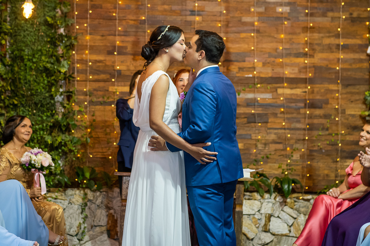 Casamento no Buffet Fagundes em Santo Andre da Bruna e do Lucas