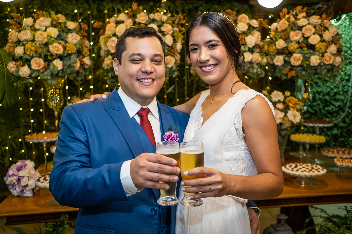Casamento no Buffet Fagundes em Santo Andre da Bruna e do Lucas
