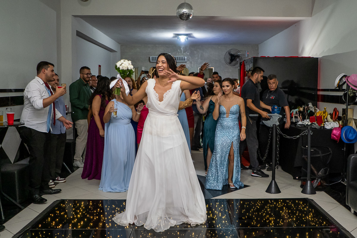 Casamento no Buffet Fagundes em Santo Andre da Bruna e do Lucas