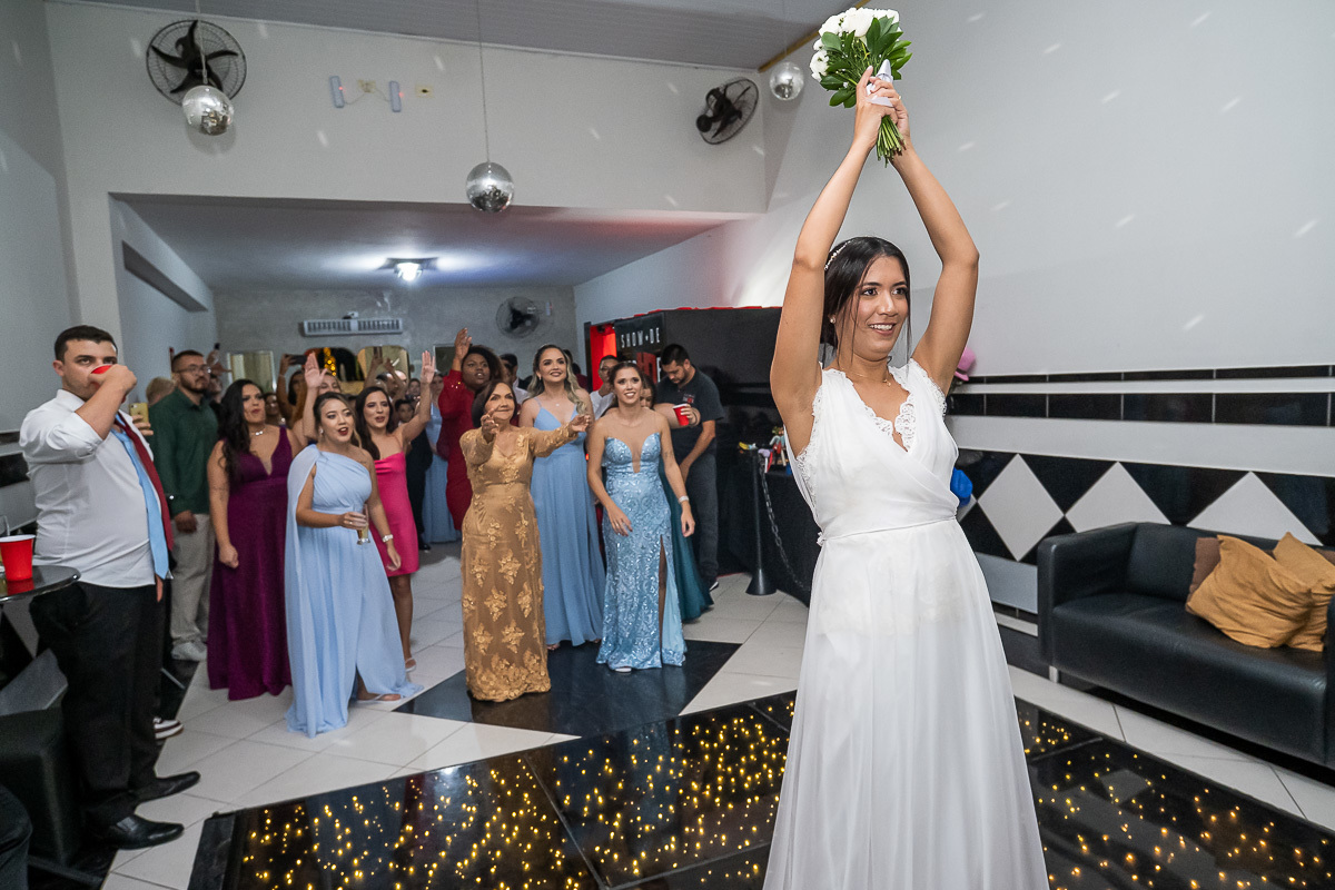 Casamento no Buffet Fagundes em Santo Andre da Bruna e do Lucas