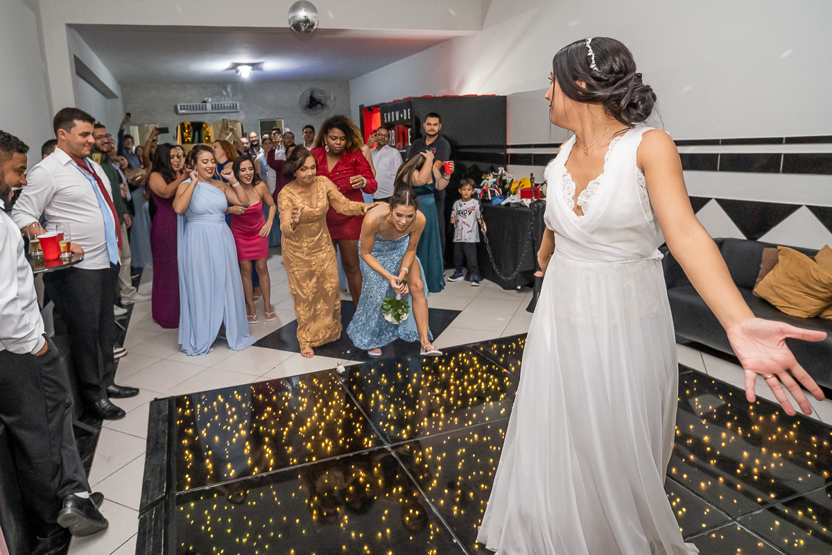 Casamento no Buffet Fagundes em Santo Andre da Bruna e do Lucas