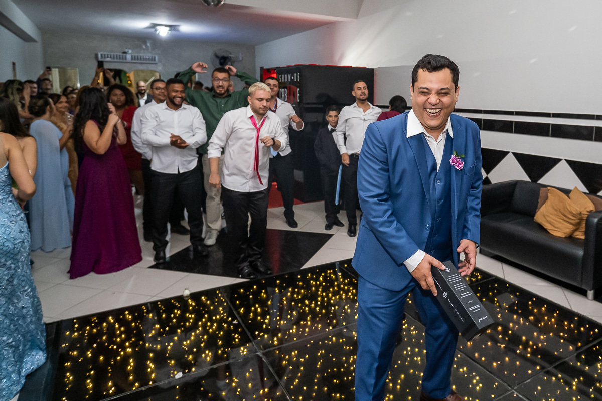 Casamento no Buffet Fagundes em Santo Andre da Bruna e do Lucas