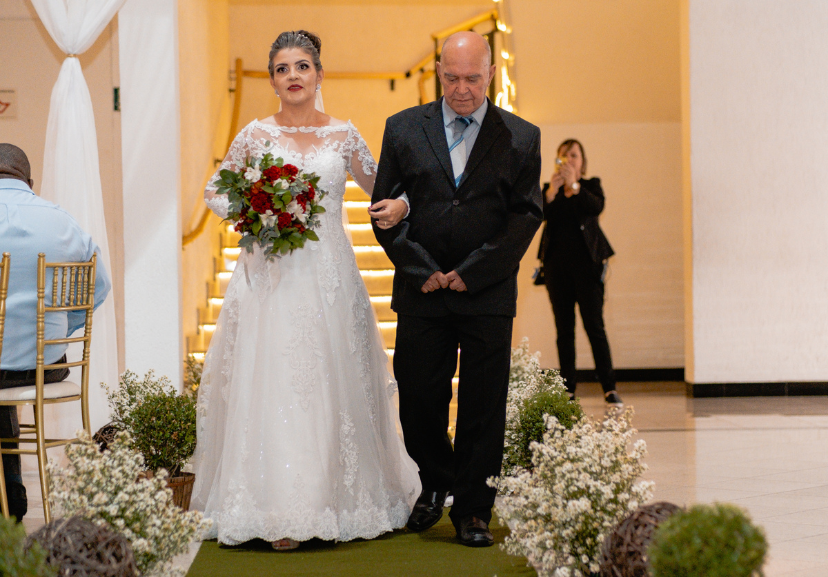 Casamento no Buffet Jardim Viena da Andreia e do Douglas 