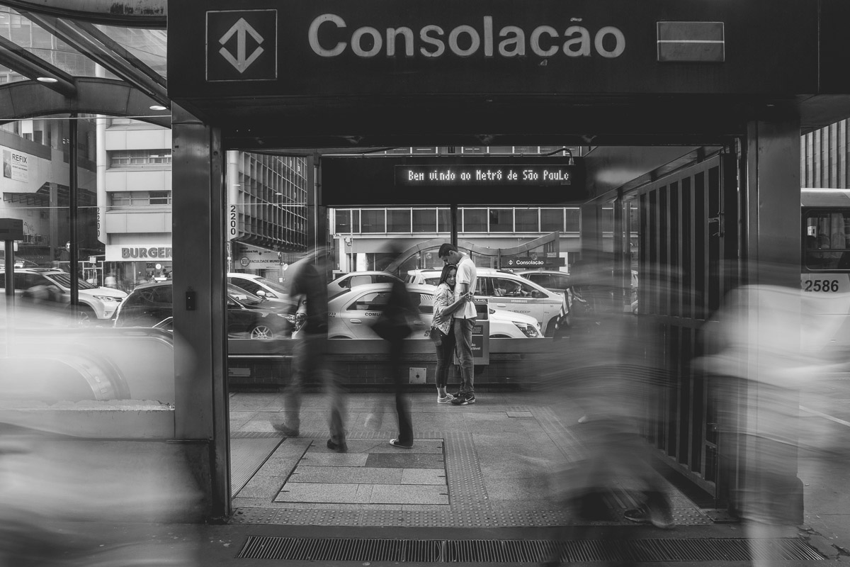 Pre Wedding realizado na Avenida Paulista em São Paulo