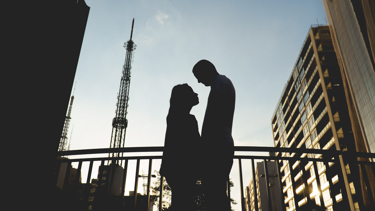 Book de Casais realizado na Avenida Paulista pela Amazing Fotografia
