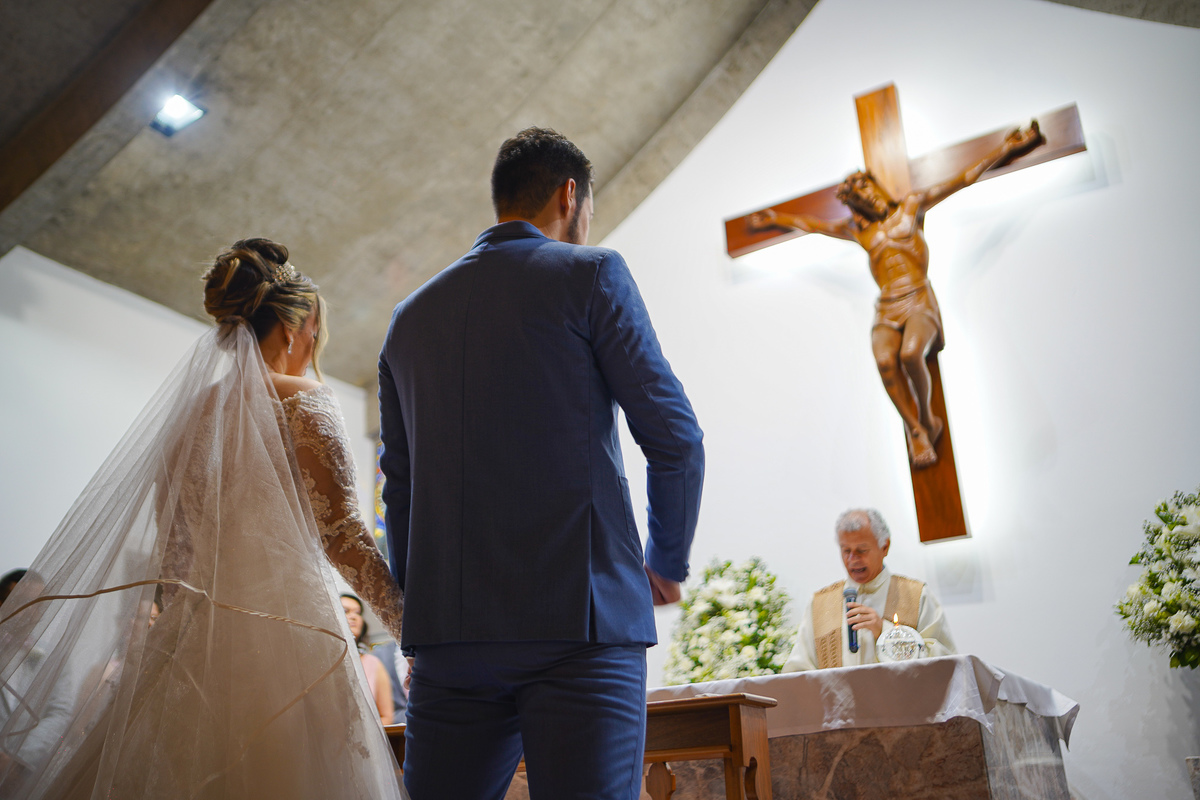 Casamento da Jessica e do Renan na Capela da Fei em São Bernardo do Campo
