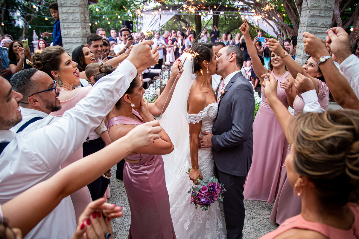 Casamento lindo da Katia e do Areovaldo realizado no Buffet Capricho na zona norte de São Paulo. 