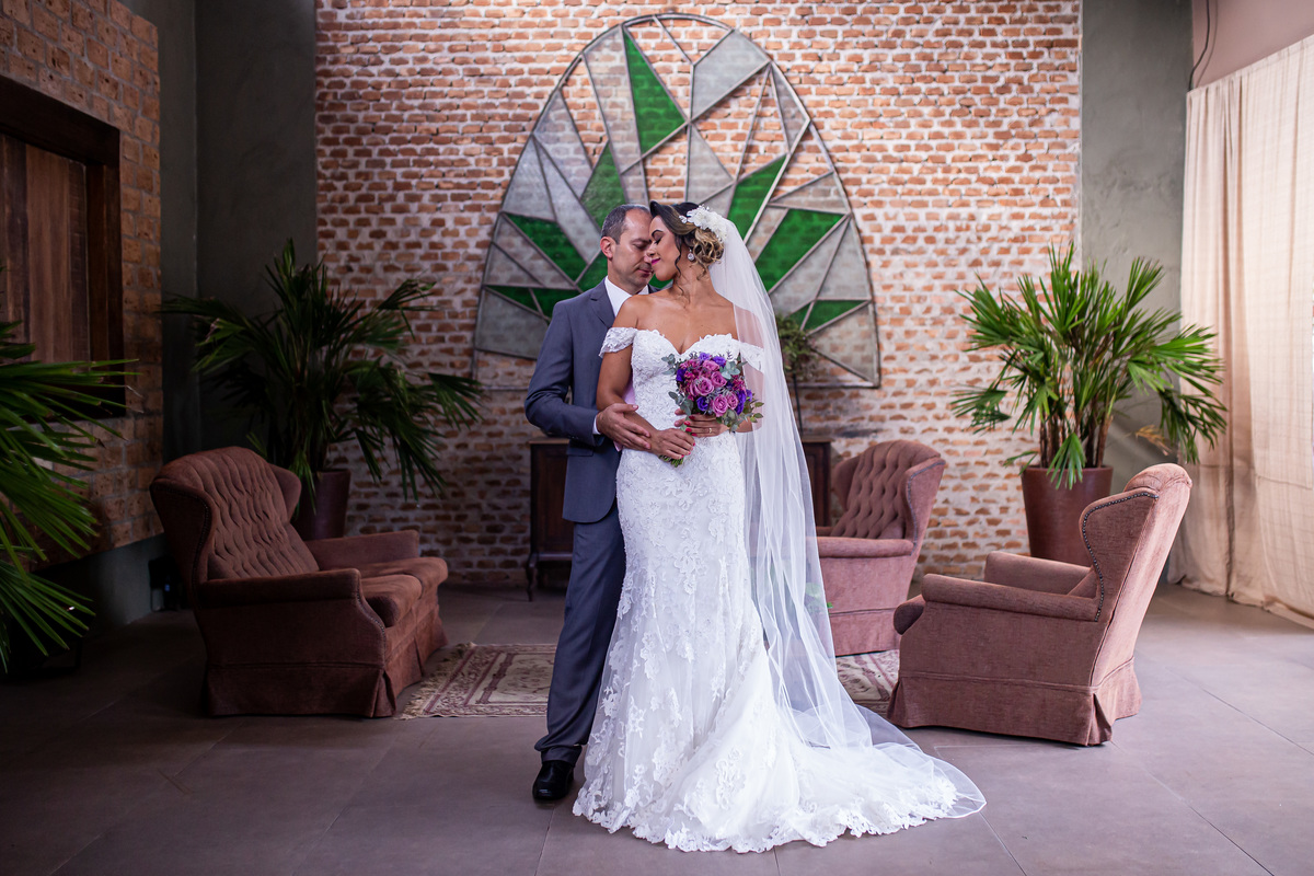Casamento lindo da Katia e do Areovaldo realizado no Buffet Capricho na zona norte de São Paulo. 