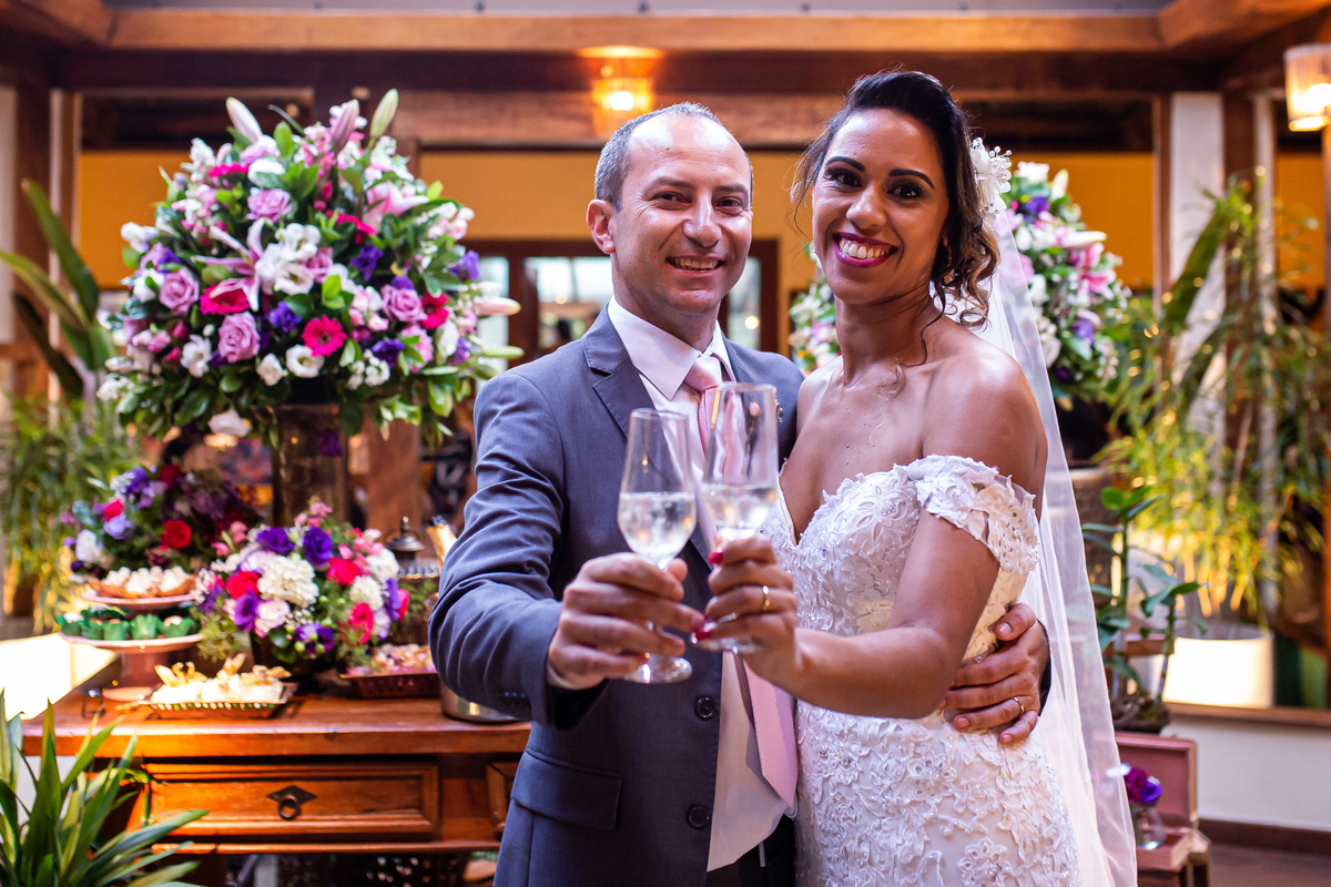 Casamento lindo da Katia e do Areovaldo realizado no Buffet Capricho na zona norte de São Paulo. 