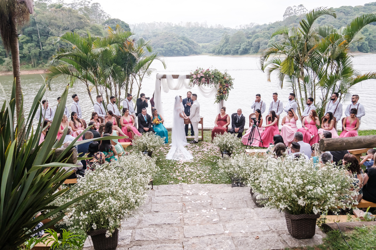Casamento no Dieters lago da Jani e do Tino
