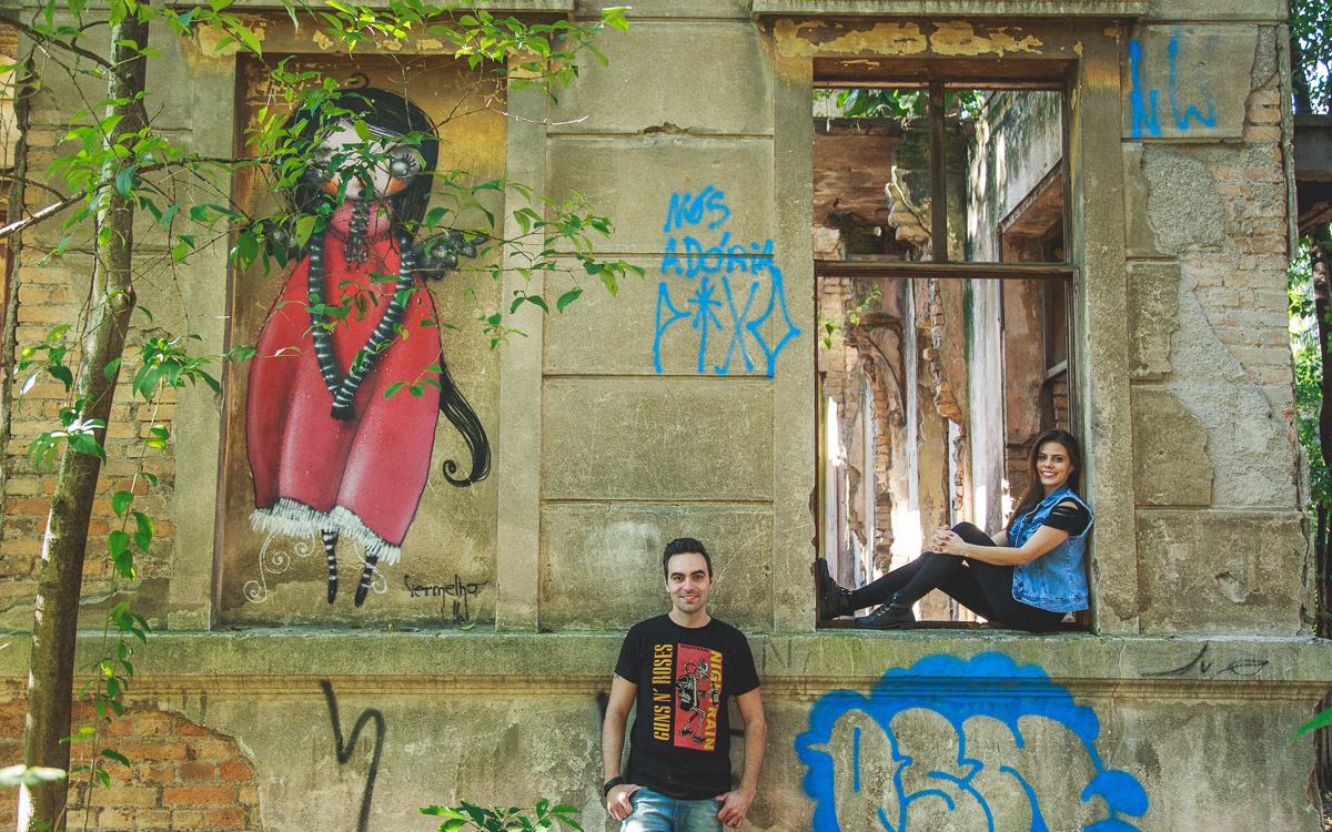 Ensaio de Casal realizado na Vila Maria Zelia