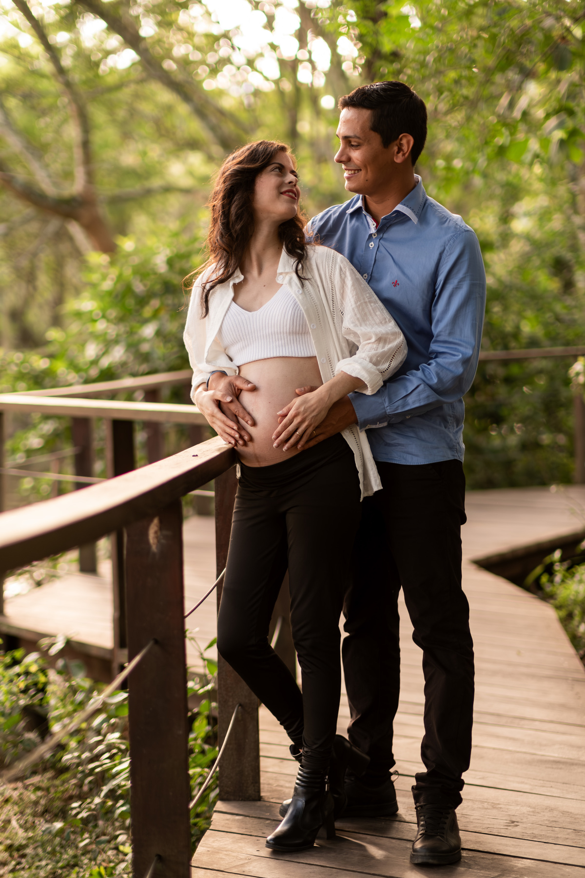 Ensaio de Gestante da Andressa e do Sulivan realizado na cidade de Guararema