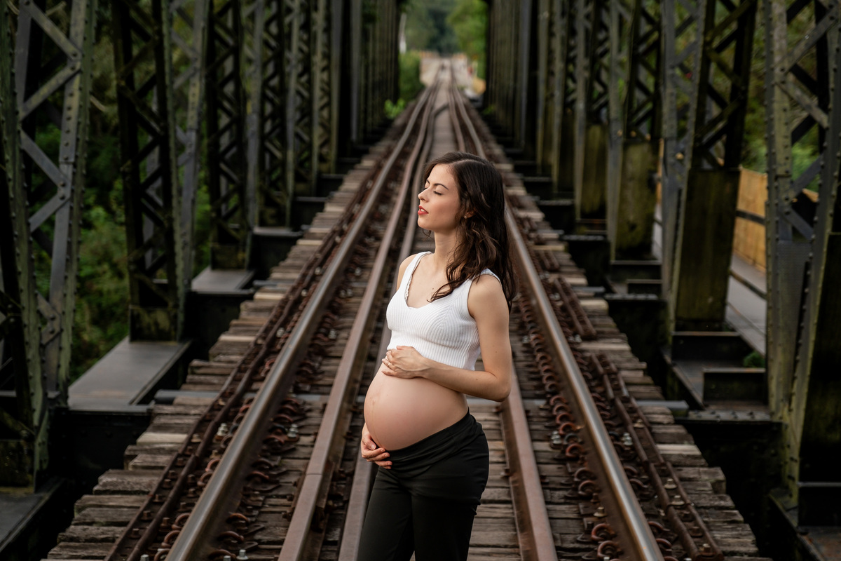 Ensaio de Gestante da Andressa e do Sulivan realizado na cidade de Guararema