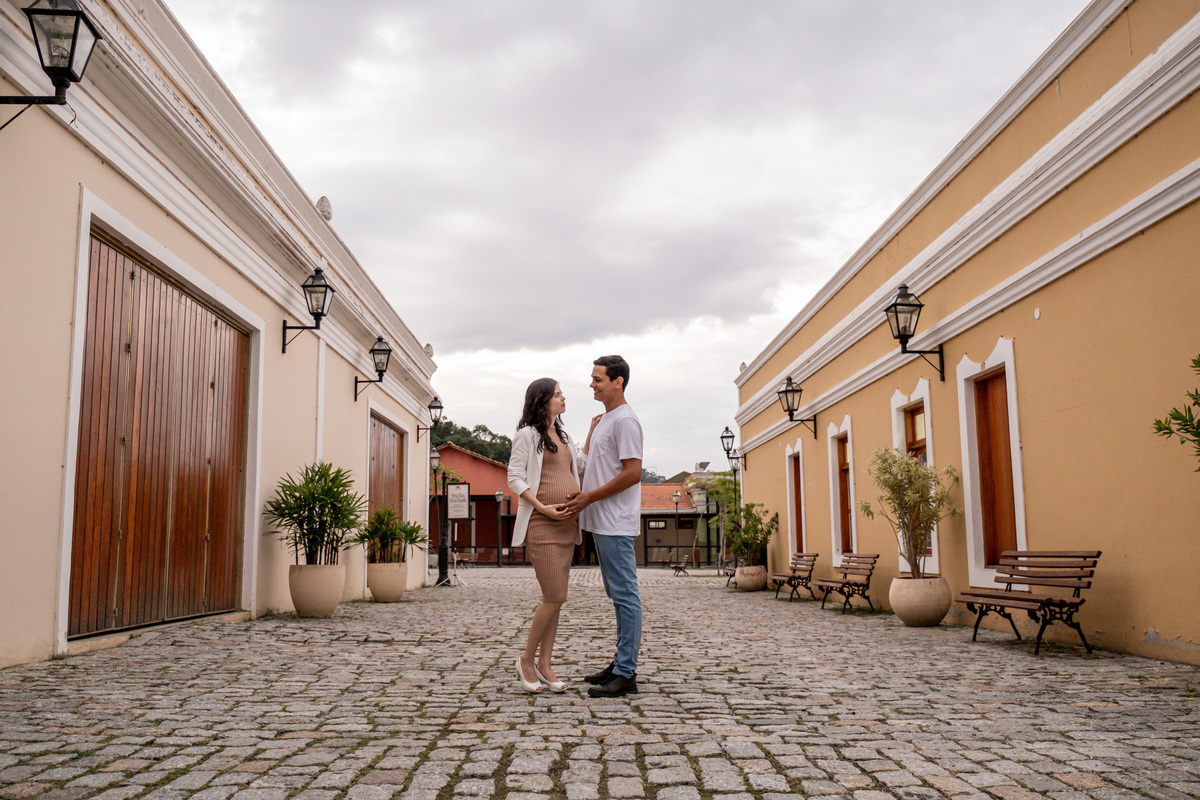 Ensaio de Gestante da Andressa e do Sulivan realizado na cidade de Guararema