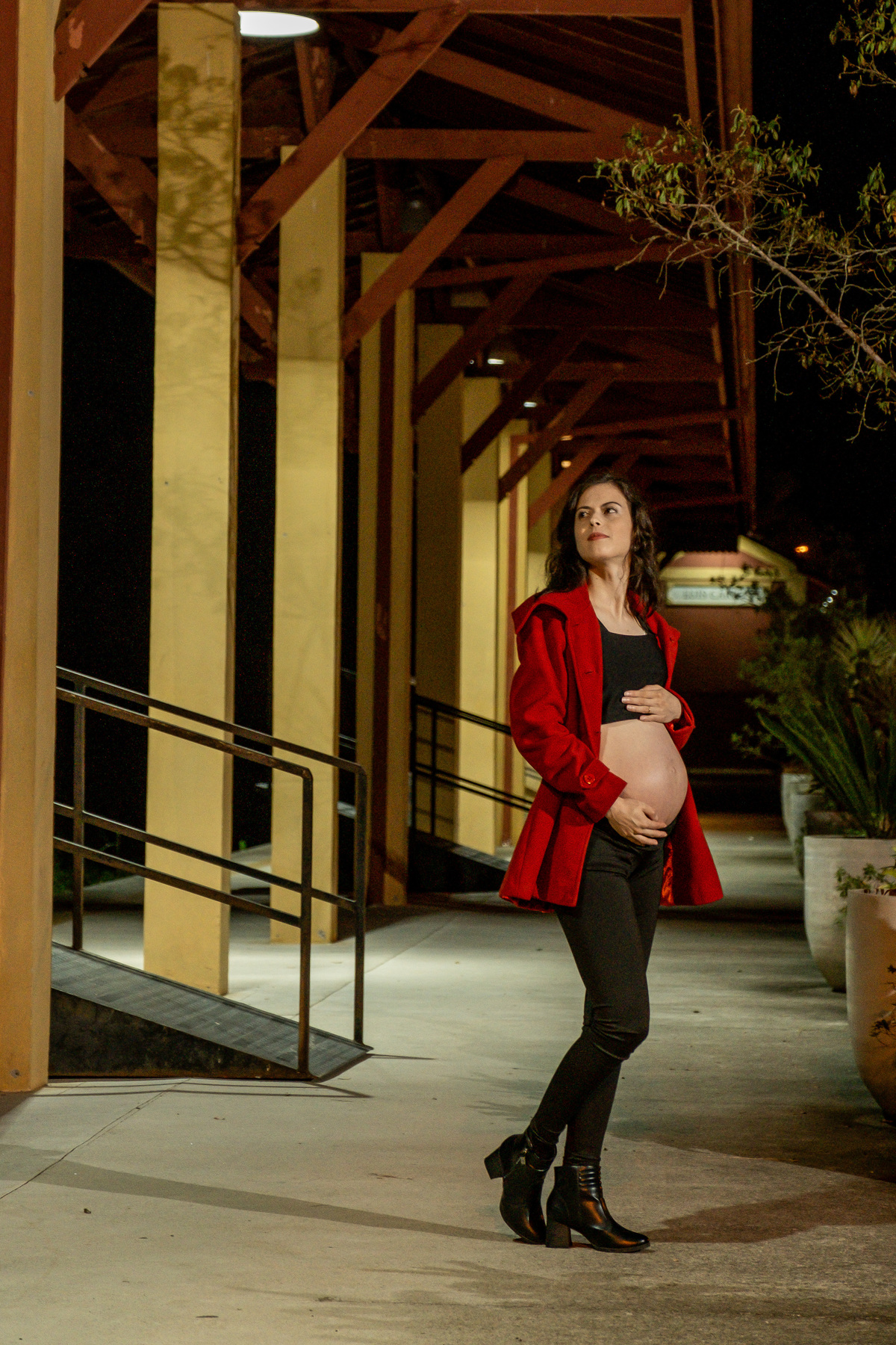 Ensaio de Gestante da Andressa e do Sulivan realizado na cidade de Guararema