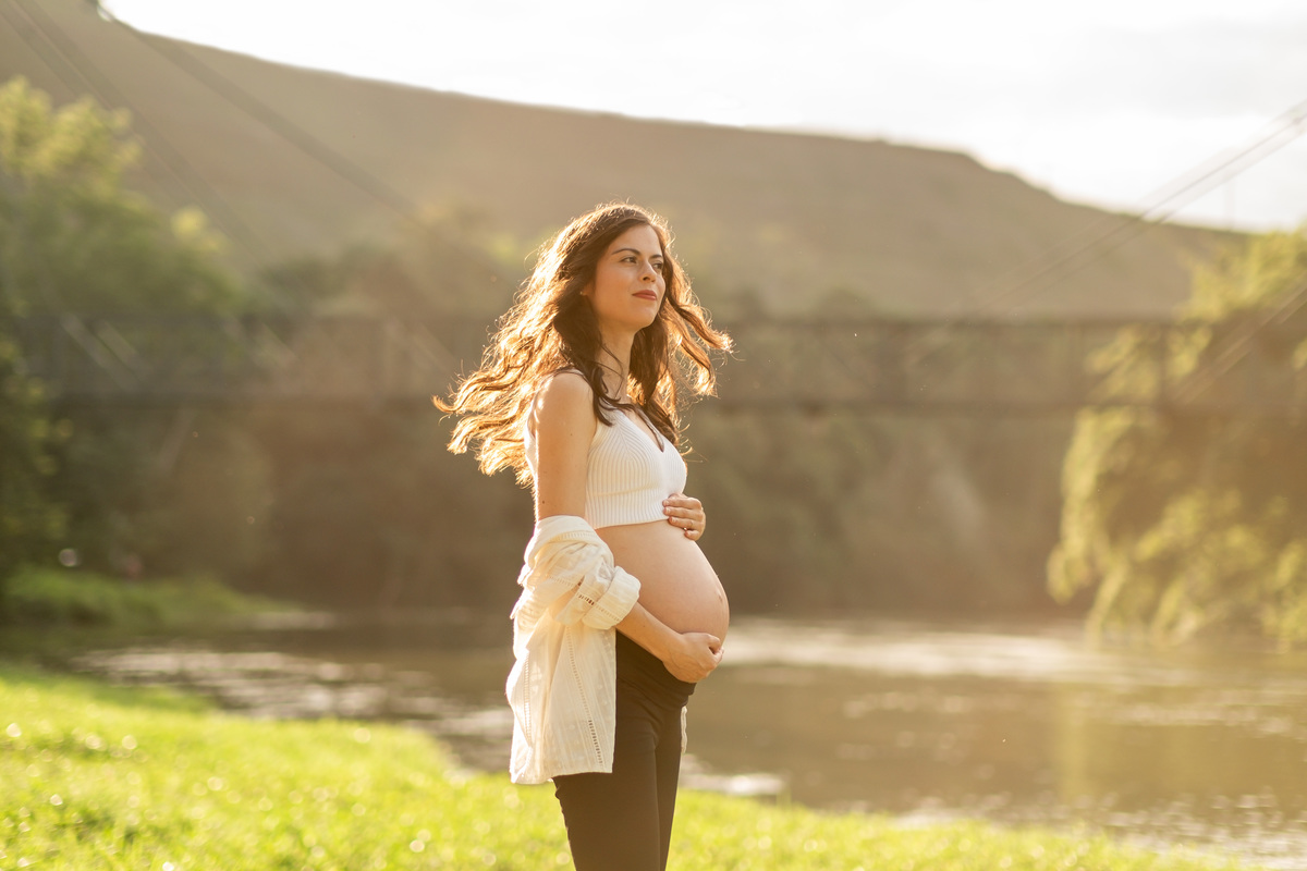 Ensaio de Gestante da Andressa e do Sulivan realizado na cidade de Guararema