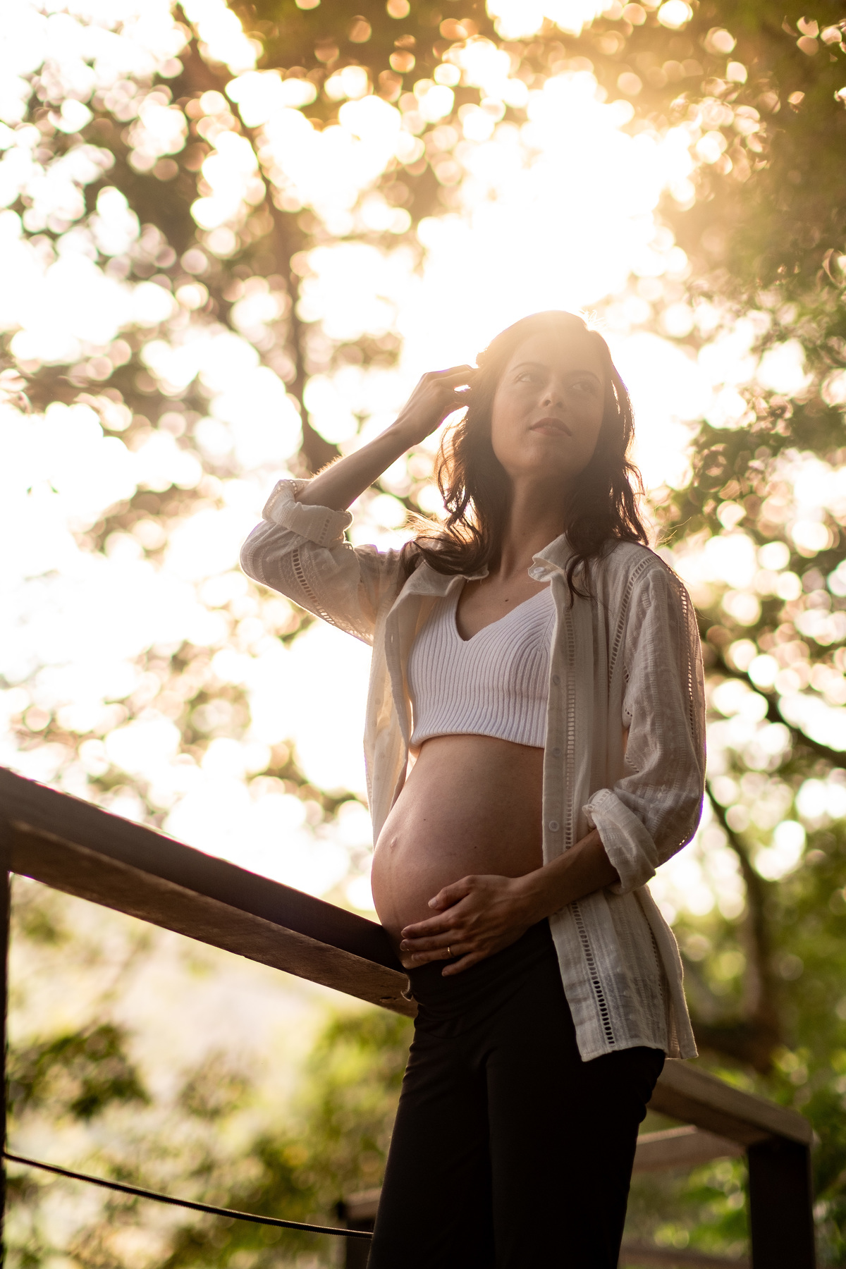 Ensaio de Gestante da Andressa e do Sulivan realizado na cidade de Guararema