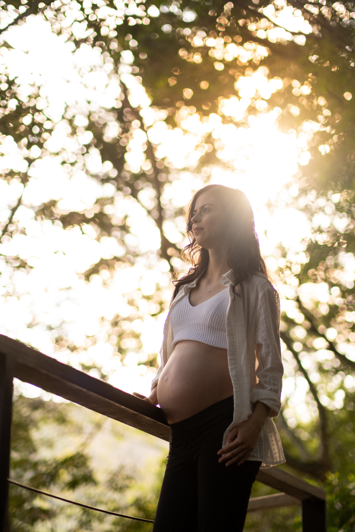 Ensaio de Gestante da Andressa e do Sulivan realizado na cidade de Guararema