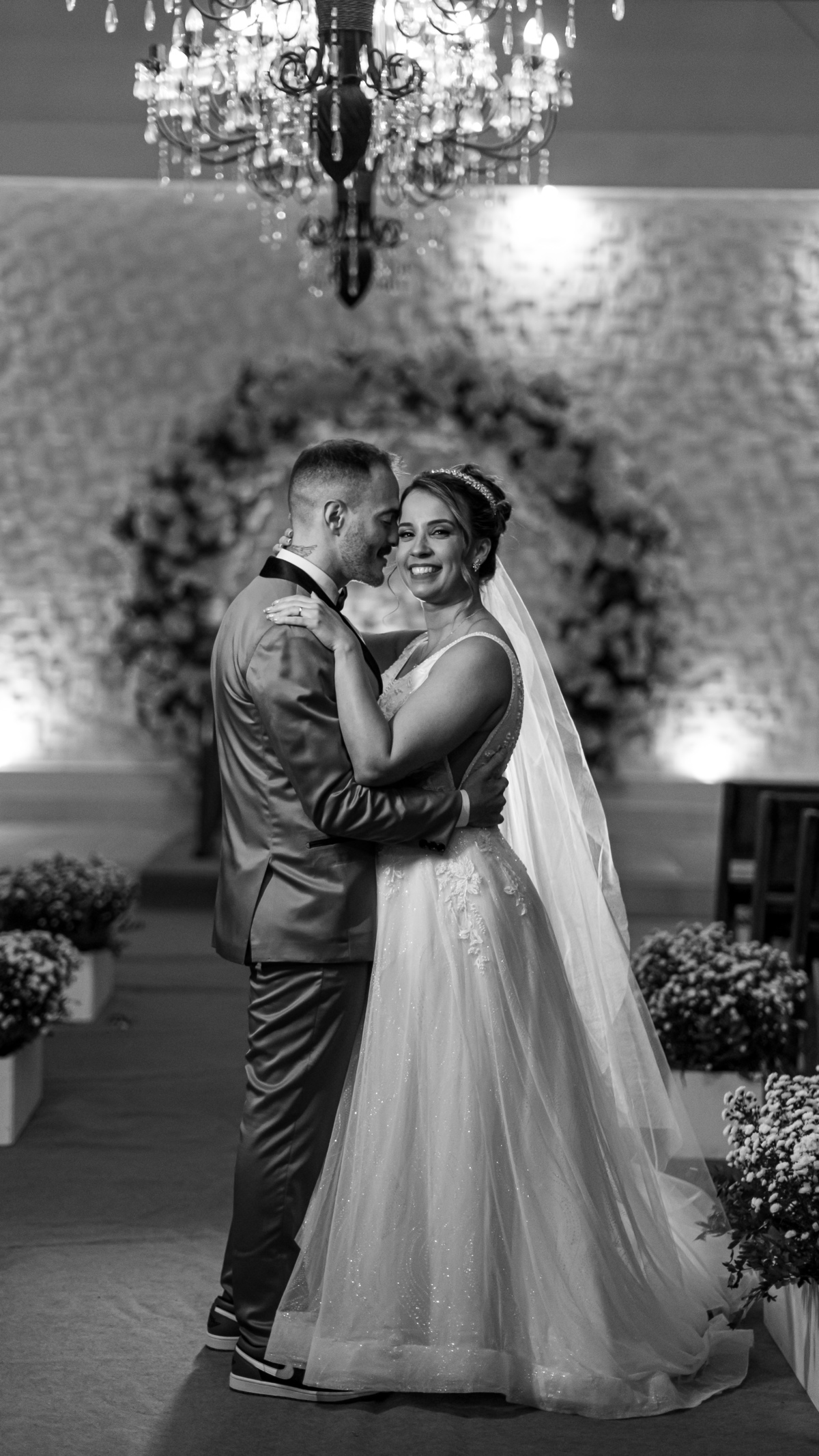 Casamento realizado no Quinta dos Pinheiros da Talissa e do Renato 