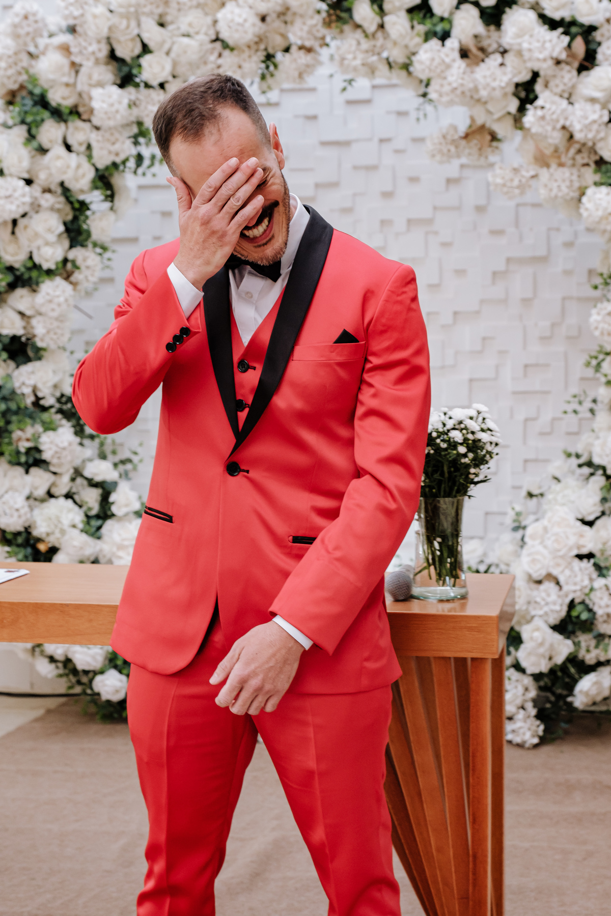 Casamento realizado no Quinta dos Pinheiros da Talissa e do Renato 