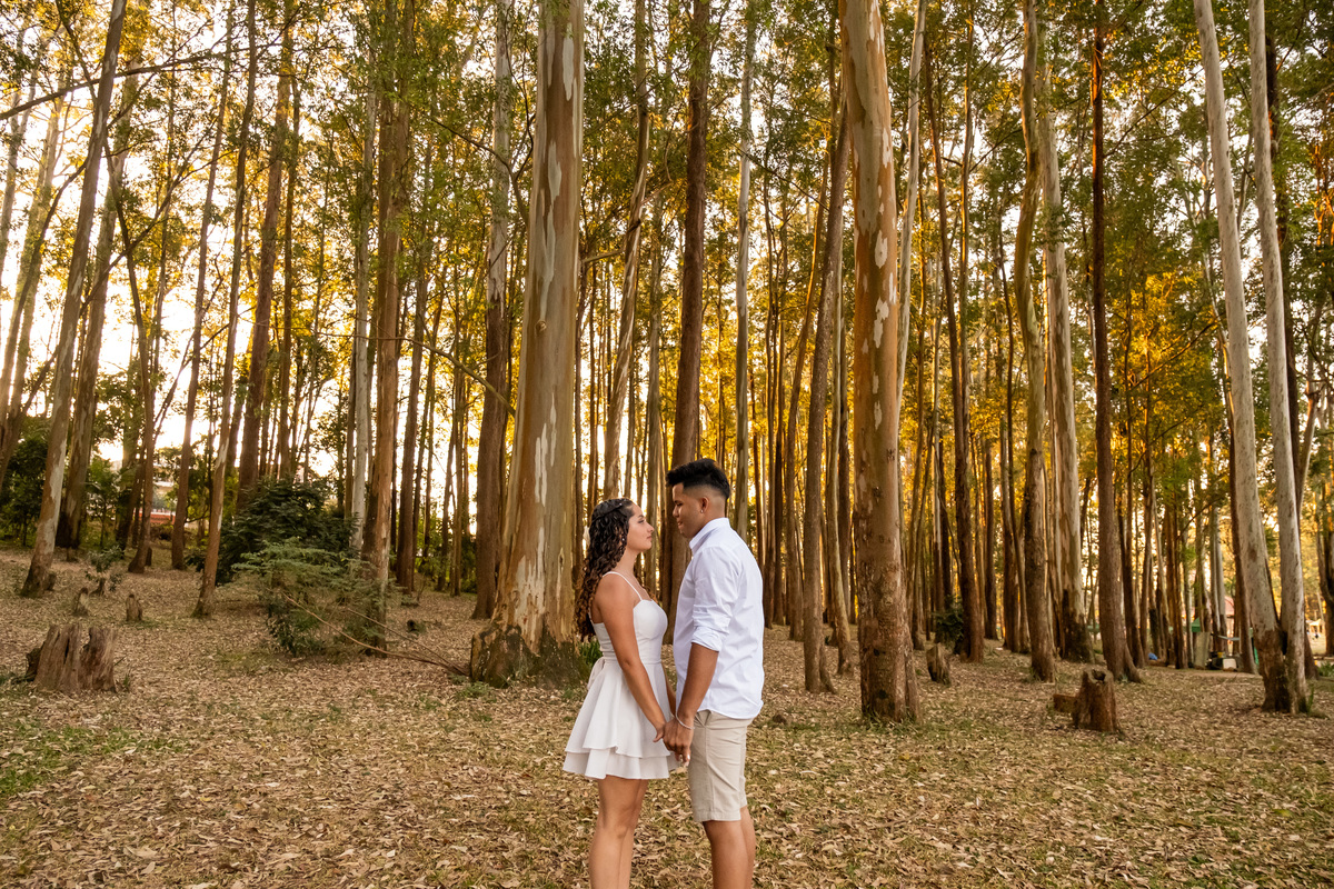 Ensaio Pre Wedding da Kerolyn e do Vinícius realizado no Parque do Carmo