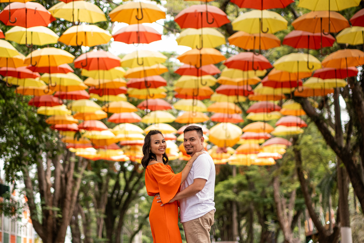 Ensaio Pre Wedding realizado em Holambra da Andressa e do Murilo