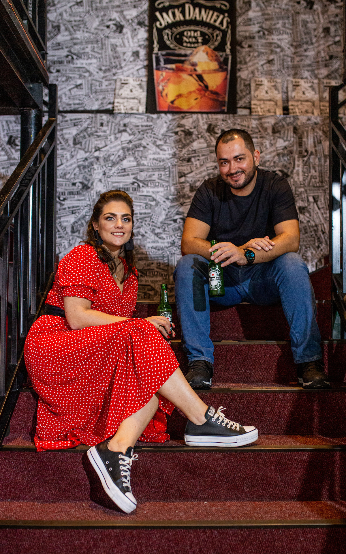 Ensaio Pre Wedding na Cervejaria Old Town da Mari e do Rondinelly 