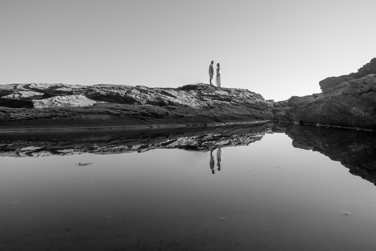 Ensaio Pre Wedding realizado na Praia das Calhetas em São Sebastião da Jeniffer e do Tino