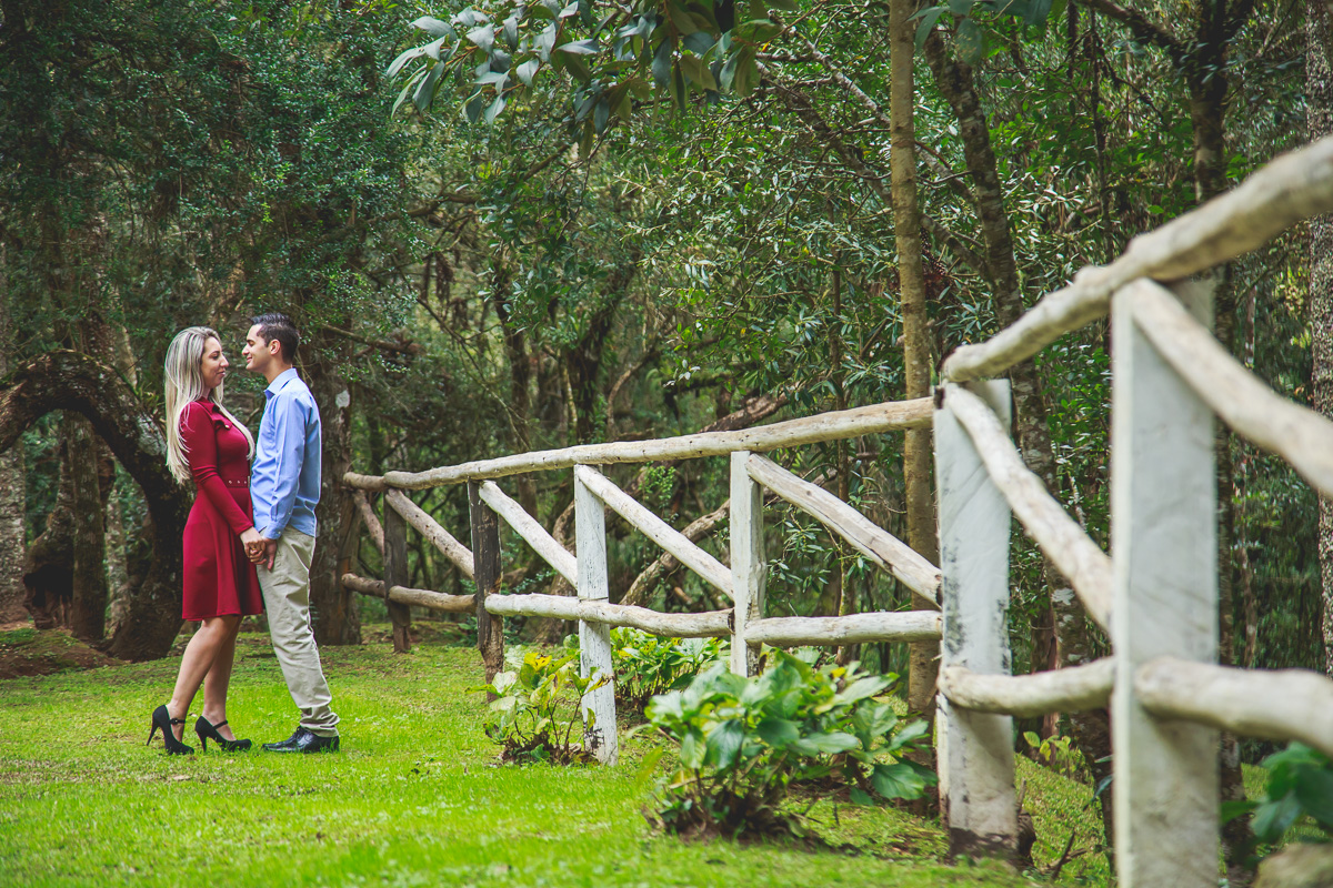 Campos do Jordão foi o local do ensaio de casais da Patricia e do Gilmar