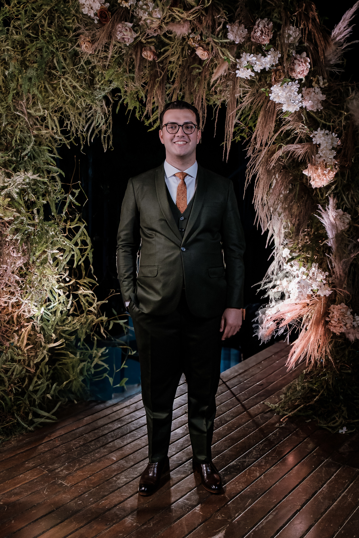 Casamento no espaço Sollar da Arvore do Danyel e da Tiffany 